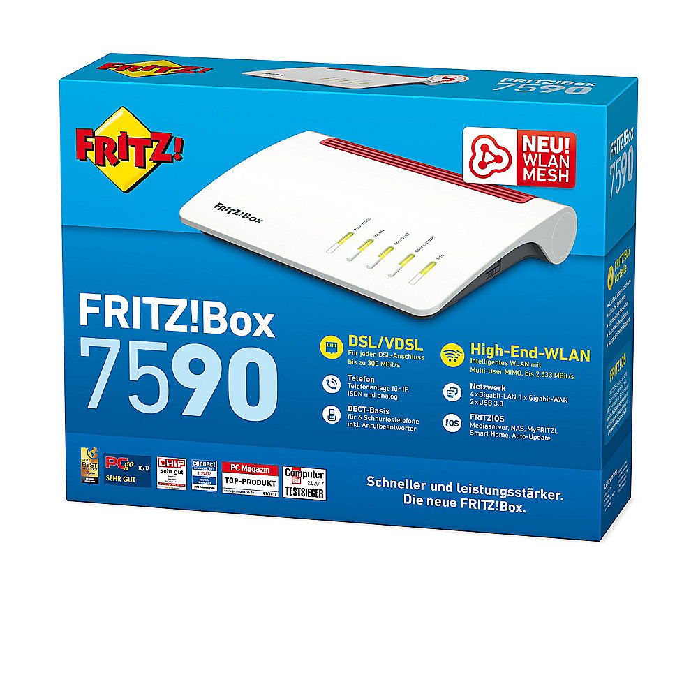 AVM FRITZ!Box 7590 + AVM DECT 301 5gpreise.de